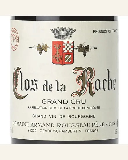 Armand Rousseau Clos De La Roche / 岩石一级田酒款图片