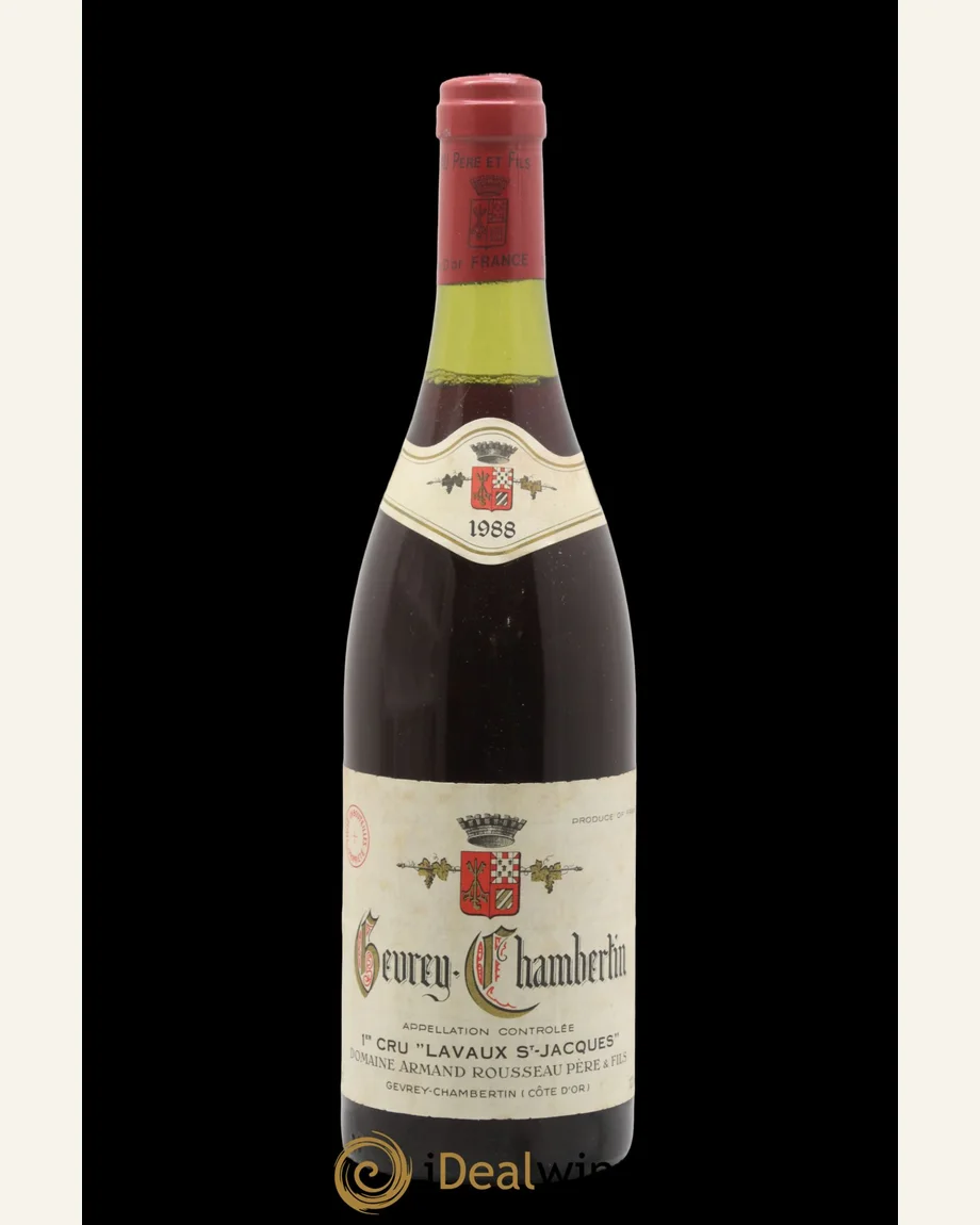 Armand Rousseau Gevrey - Chambertin Lavaux St . Jacques格夫雷香贝丹圣杰克酒标与酒瓶图片