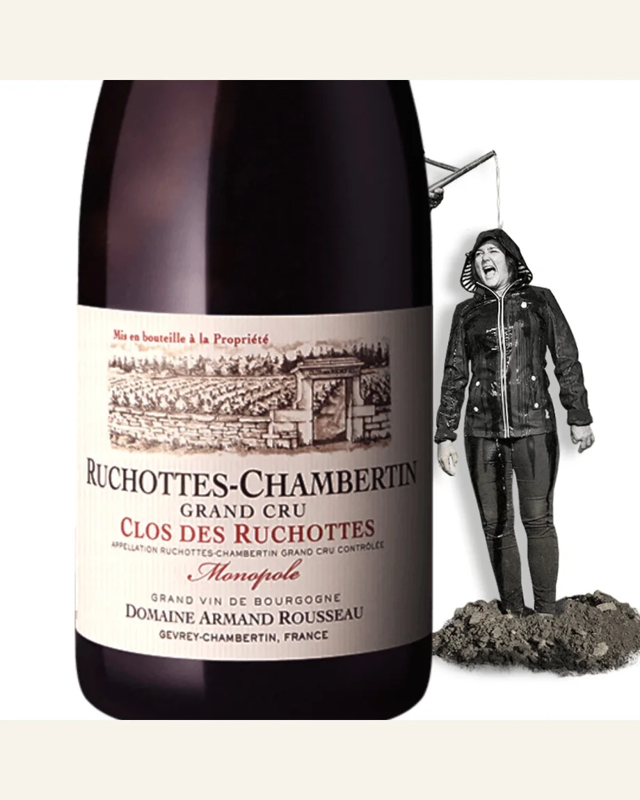 Armand Rousseau Ruchottes Chambertin Clos Des Ruchottes卢索特级独占园特级园酒标与酒瓶图片