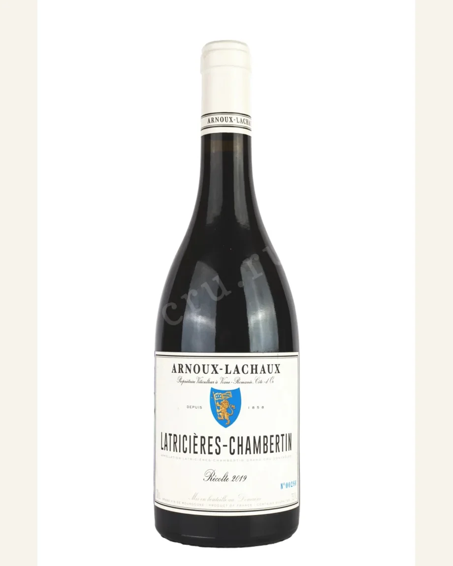 Arnoux Latricieres Chambertin拉特希尔香贝丹特级田酒标与酒瓶图片