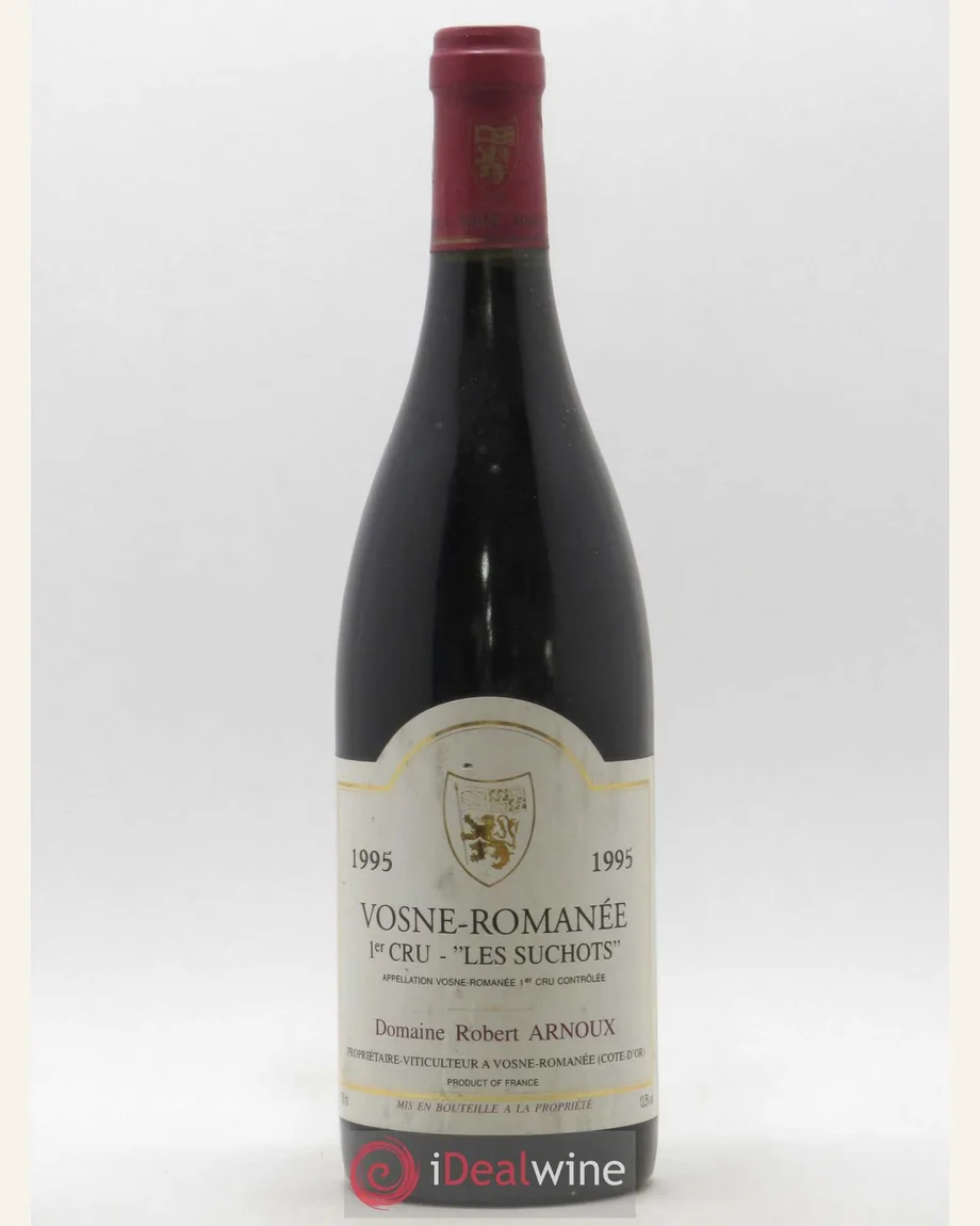 Arnoux Vosne Romanee Les Suchots沃恩罗曼尼苏格一级田酒标与酒瓶图片