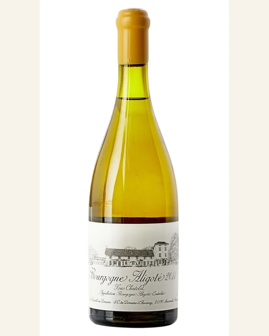 Bourgogne Aligote Sous Chatelet阿里高特(古堡下园)酒标与酒瓶图片