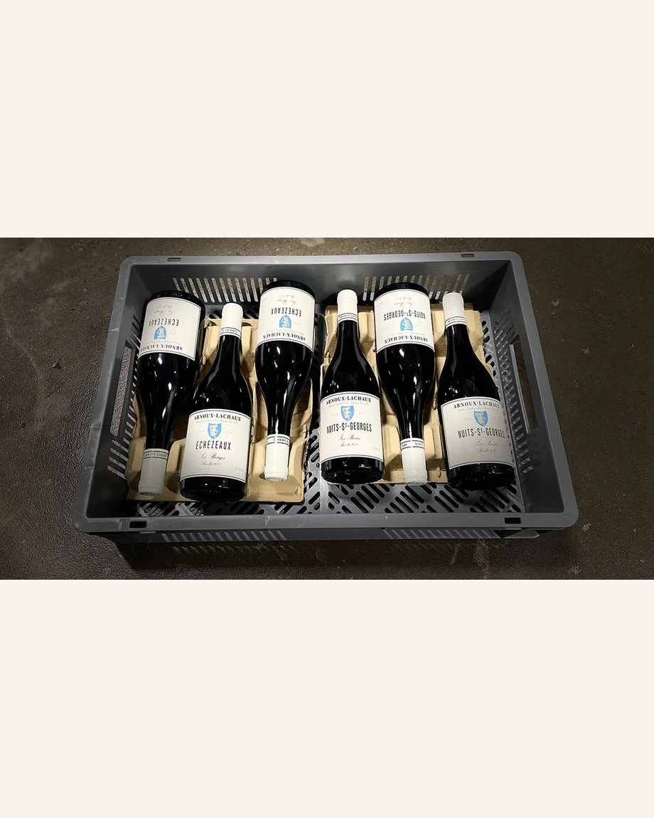 Charles Lachaux Nuits Saint Georges Petites Charmottes酒标与酒瓶图片
