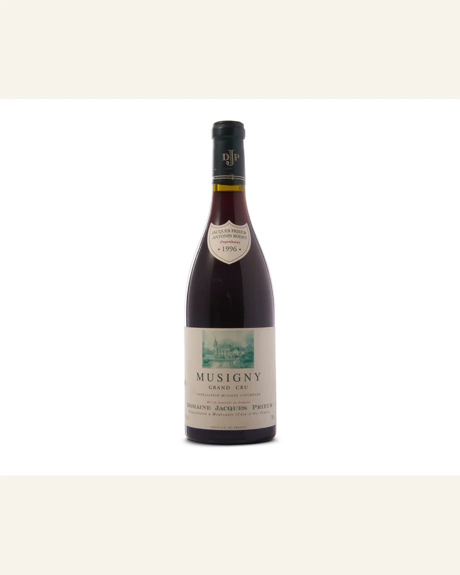 Domaine Jacques Prieur Musigny慕西尼特级园酒标与酒瓶图片