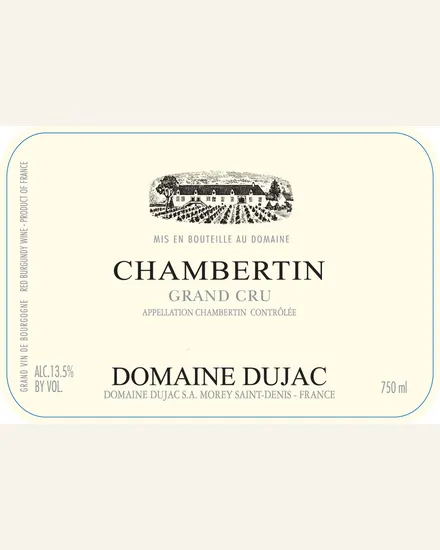 Dujac Charmes Chambertin夏姆香贝丹酒款图片