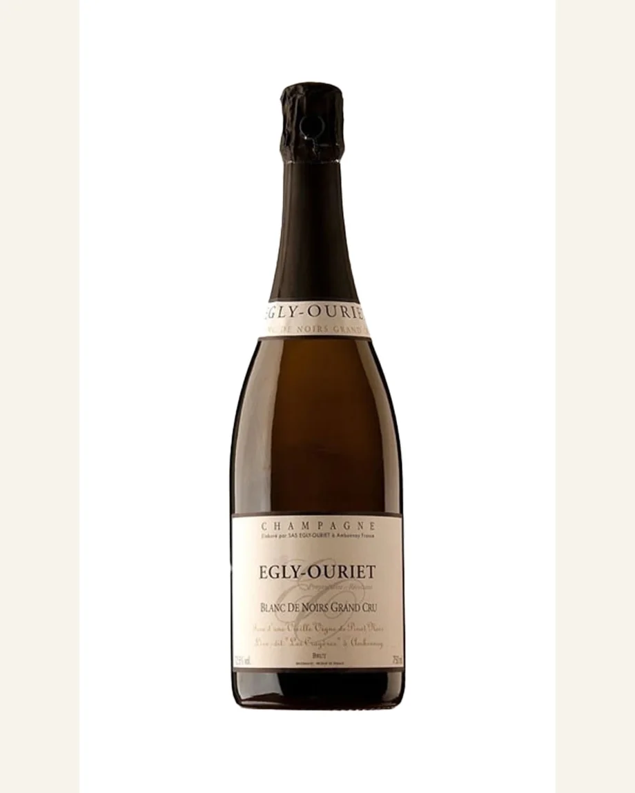 Egly Ouriet Les Crayeres Blanc De Noirs Vieilles Vignes欧格丽莱克雷老藤黑中白特级园香槟酒标与酒瓶图片