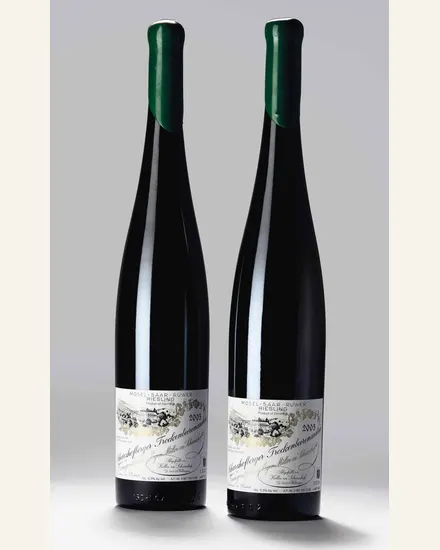 Egon Muller Scharzhofberger Riesling Trockenbeerenauslese伊贡米勒·沙兹堡雷司令逐粒枯萄精选甜白，德国摩泽尔-萨尔VDP特级园、德国雷司令金字塔顶端酒款图片