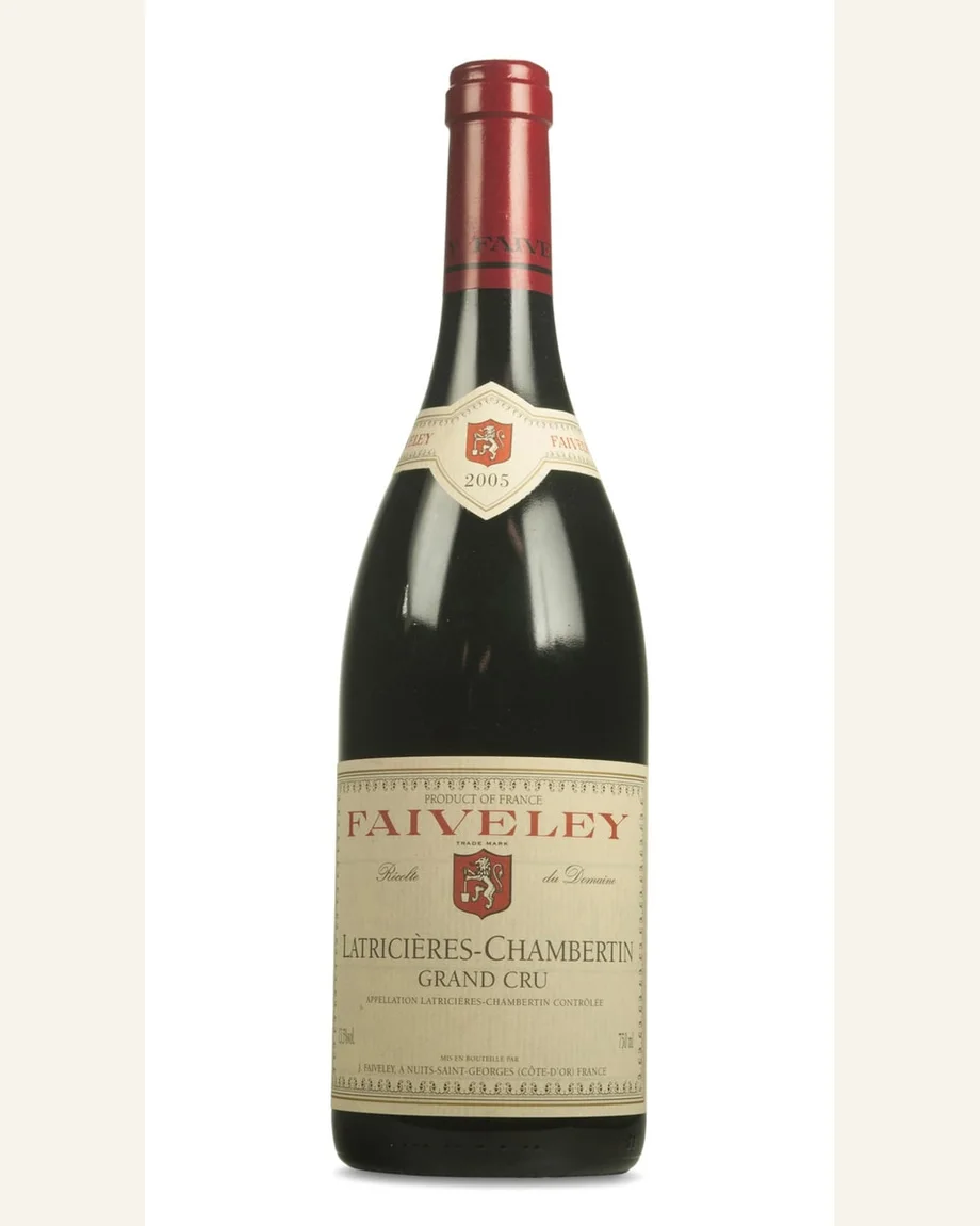 Faiveley Latricieres Chambertin拉特里奇香贝丹酒标与酒瓶图片