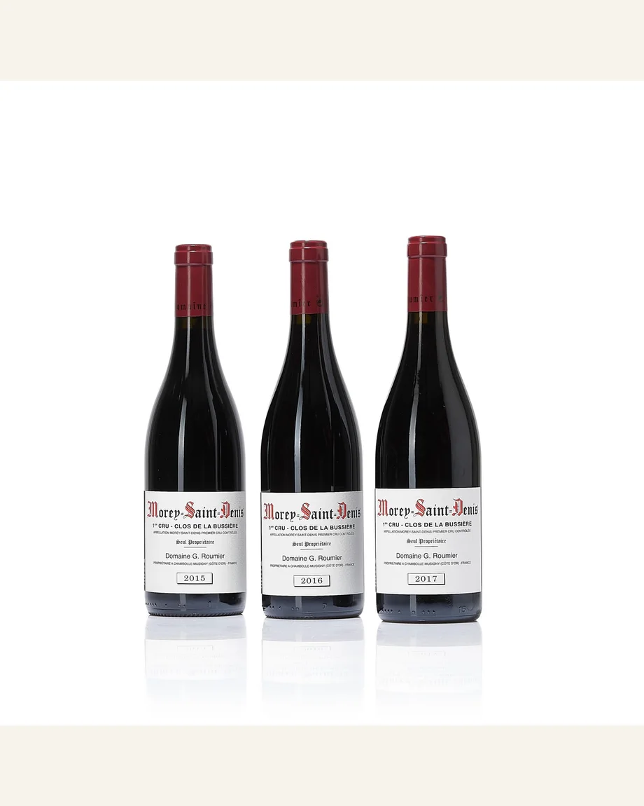 Georges Roumier Morey St Denis Clos De La Bussiere贝熙业园一级独占园酒标与酒瓶图片