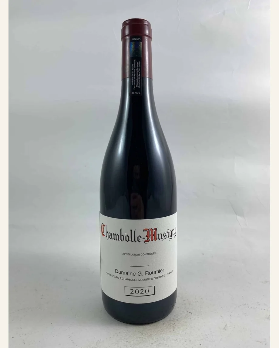 Georges Roumier Musigny G . C慕西尼特级园酒标与酒瓶图片
