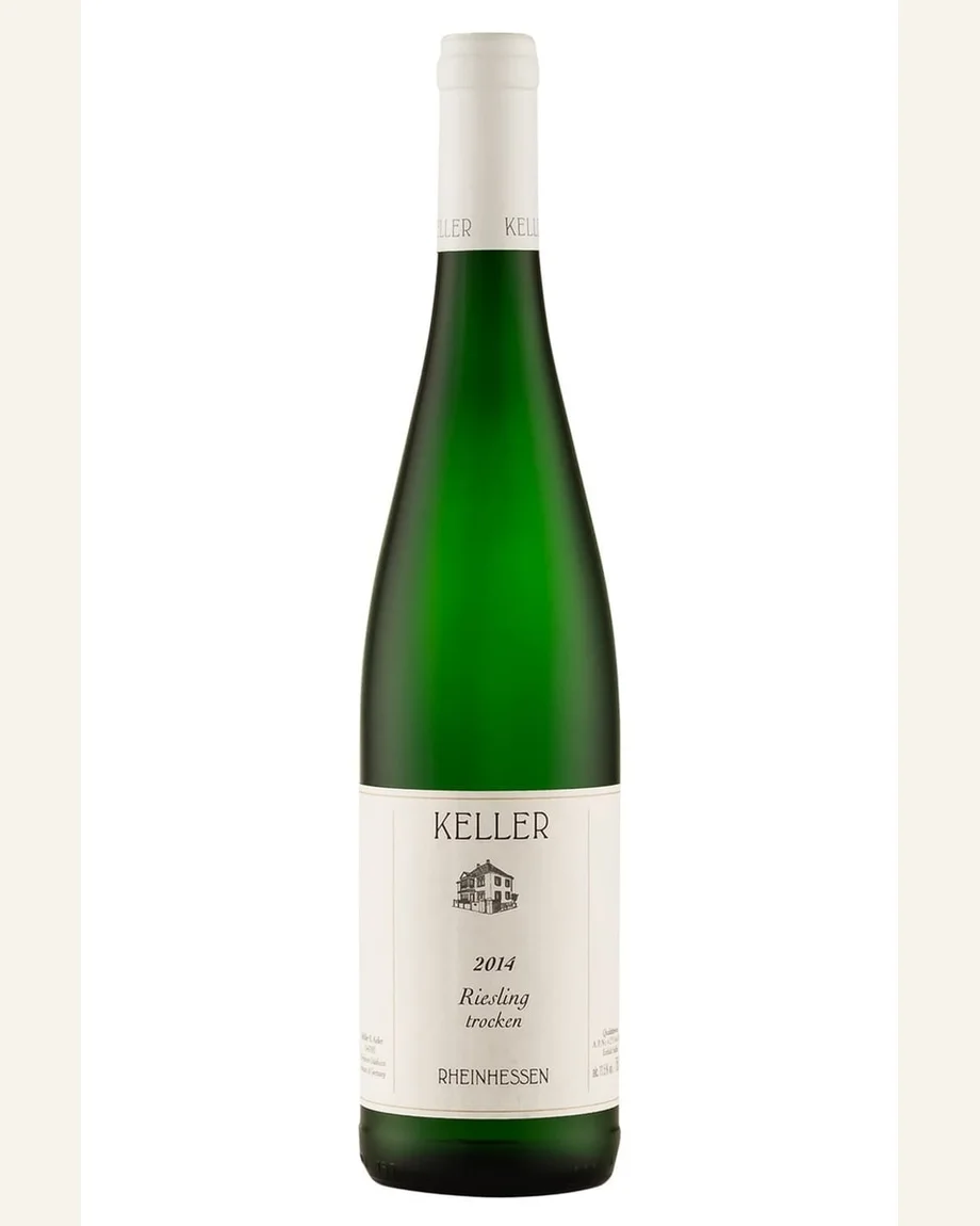 Keller Oberer Hubacker Monopol Risling Gg凯勒酒庄·达尔施海默上胡巴克独占园雷司令GG（干型特级园）酒标与酒瓶图片