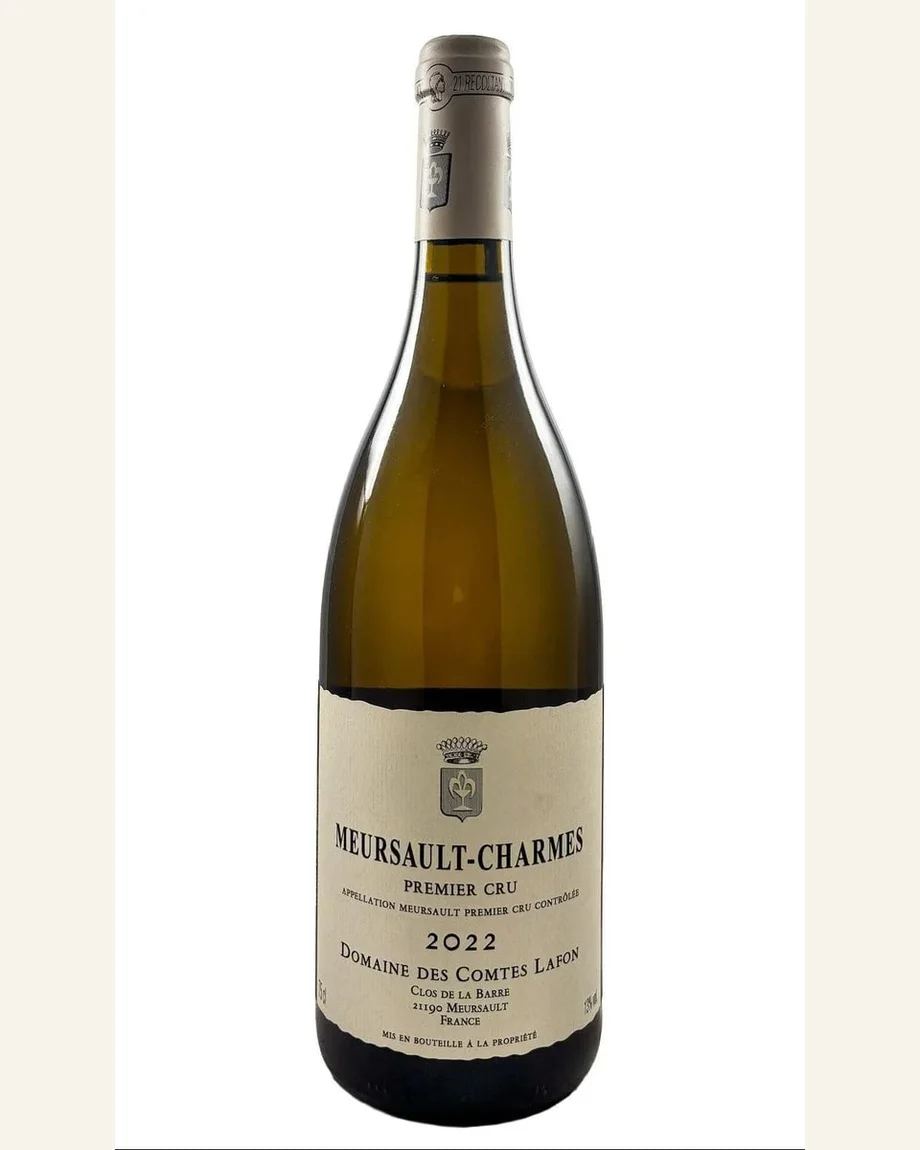 Lafon Meursault Charmes默尔索沙姆园一级田酒标与酒瓶图片