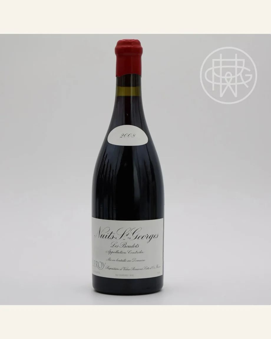 Leroy Nuits Saint Georges Les Boudots夜圣乔治布多特一级田酒标与酒瓶图片