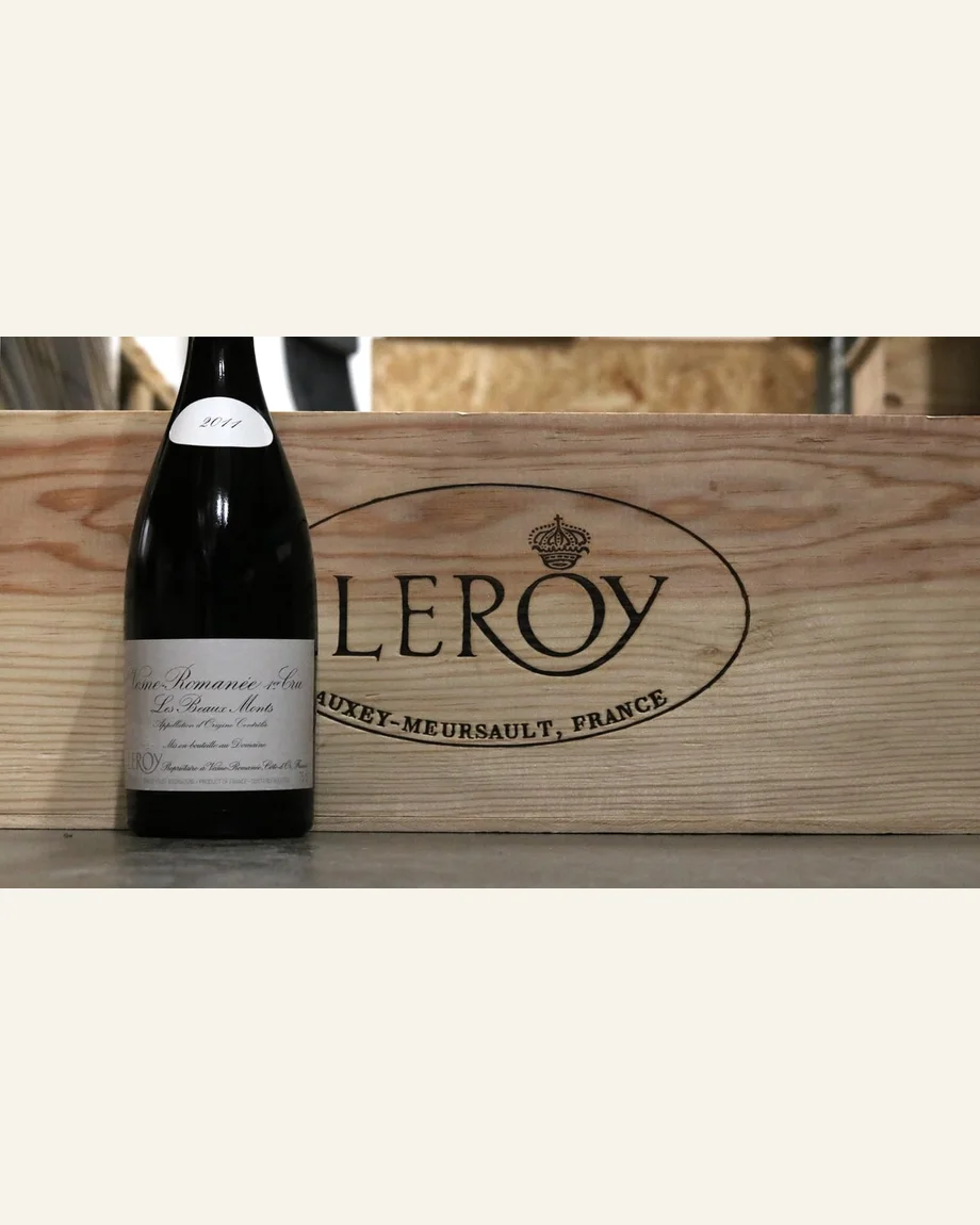 Leroy Vosne - Romanee Les Beaux Monts博蒙一级田(美丽山)酒标与酒瓶图片