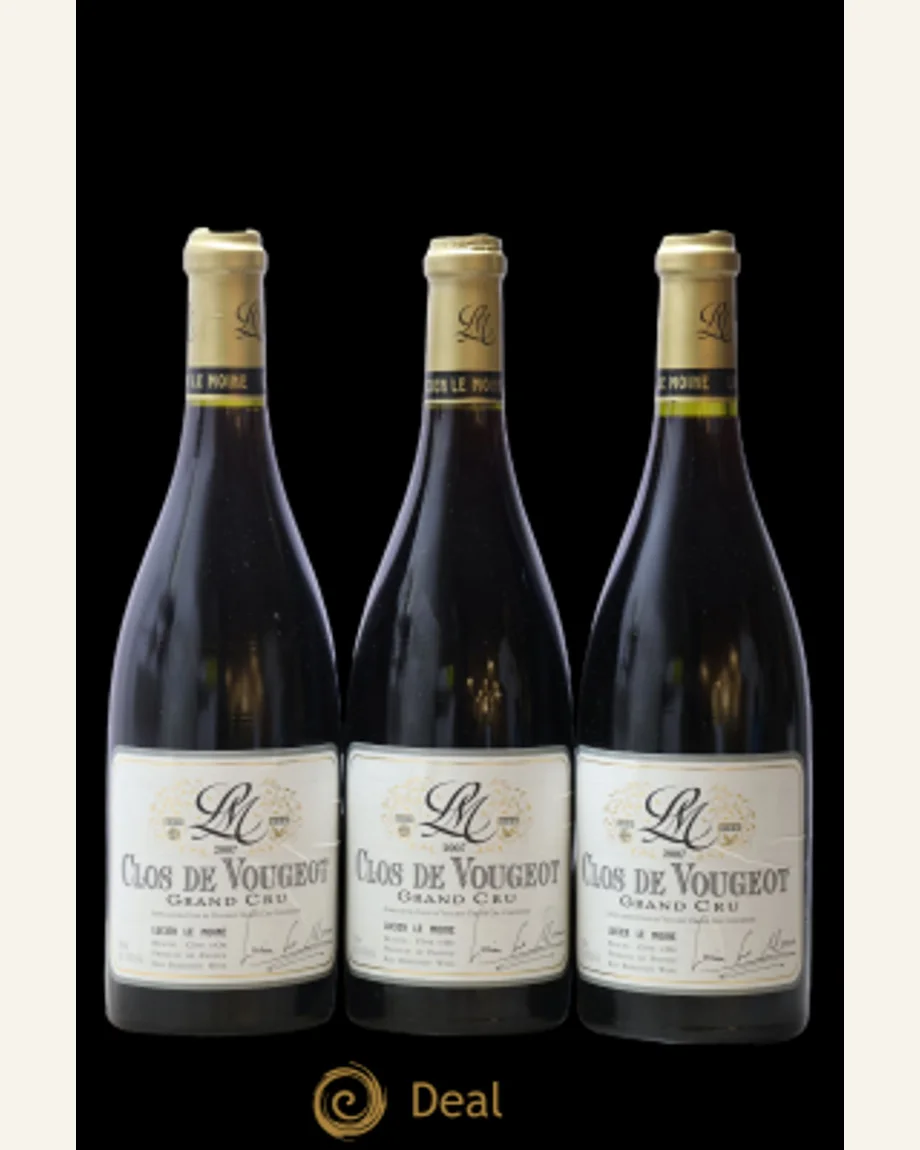 Lucien Le Moine Clos De Vougeot伏旧园酒标与酒瓶图片