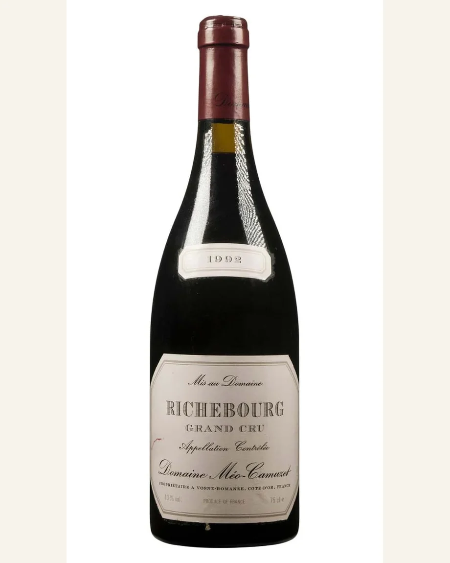 Meo Camuzet Richebourg李琦宝酒标与酒瓶图片