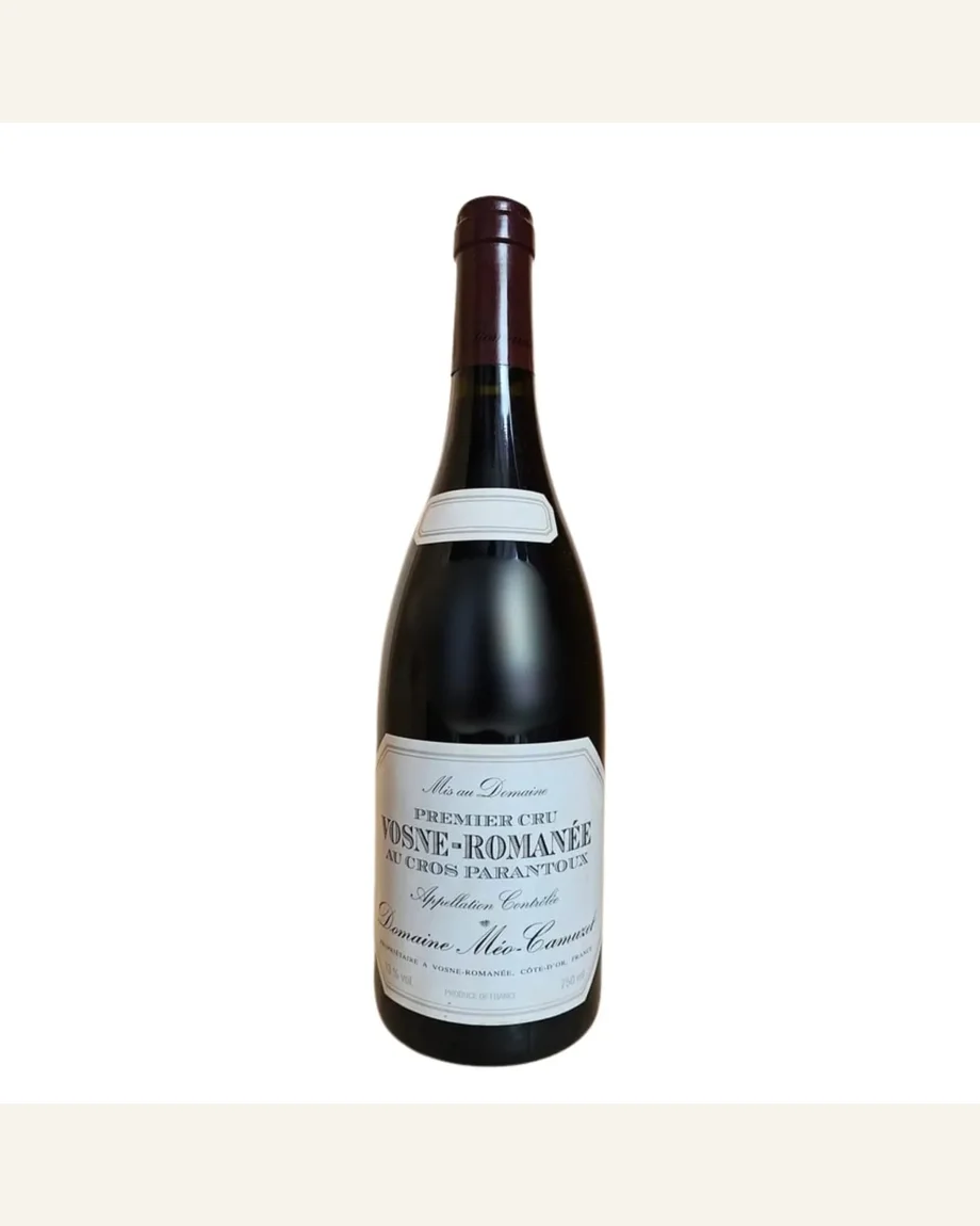 Meo Camuzet Vosne Romanee Cros Parantoux帕兰图一级田酒标与酒瓶图片