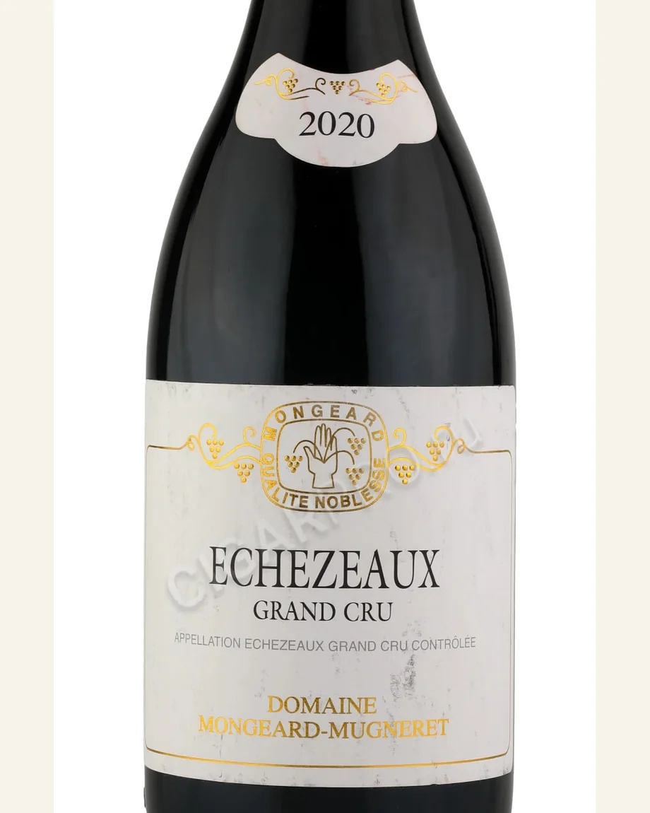 Mongeard Mugneret Echezeaux伊瑟索酒标与酒瓶图片