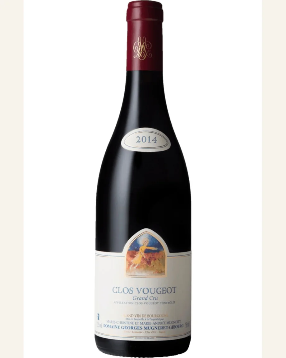 Mugneret Gibourg Clos De Vougeot伏旧园酒标与酒瓶图片