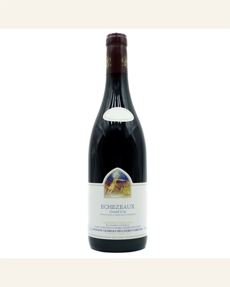 Mugneret Gibourg Echezeaux伊瑟索酒标与酒瓶图片