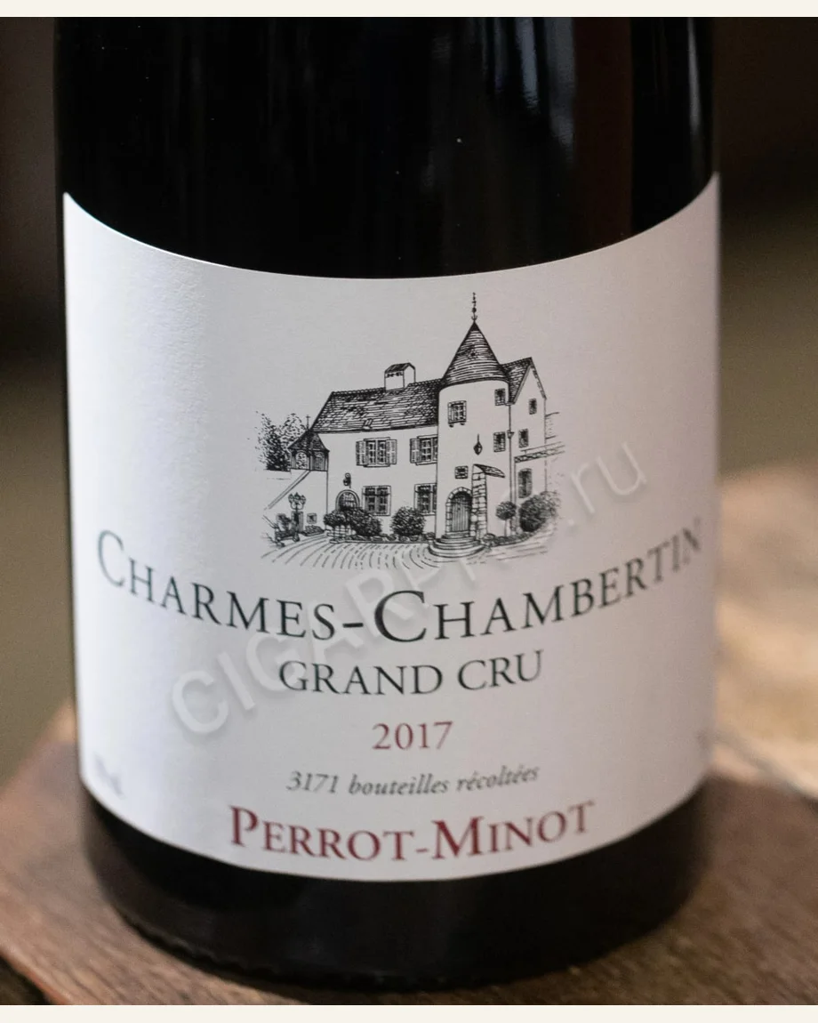 Perrot Minot Chapelle Chambertin G.C酒标与酒瓶图片