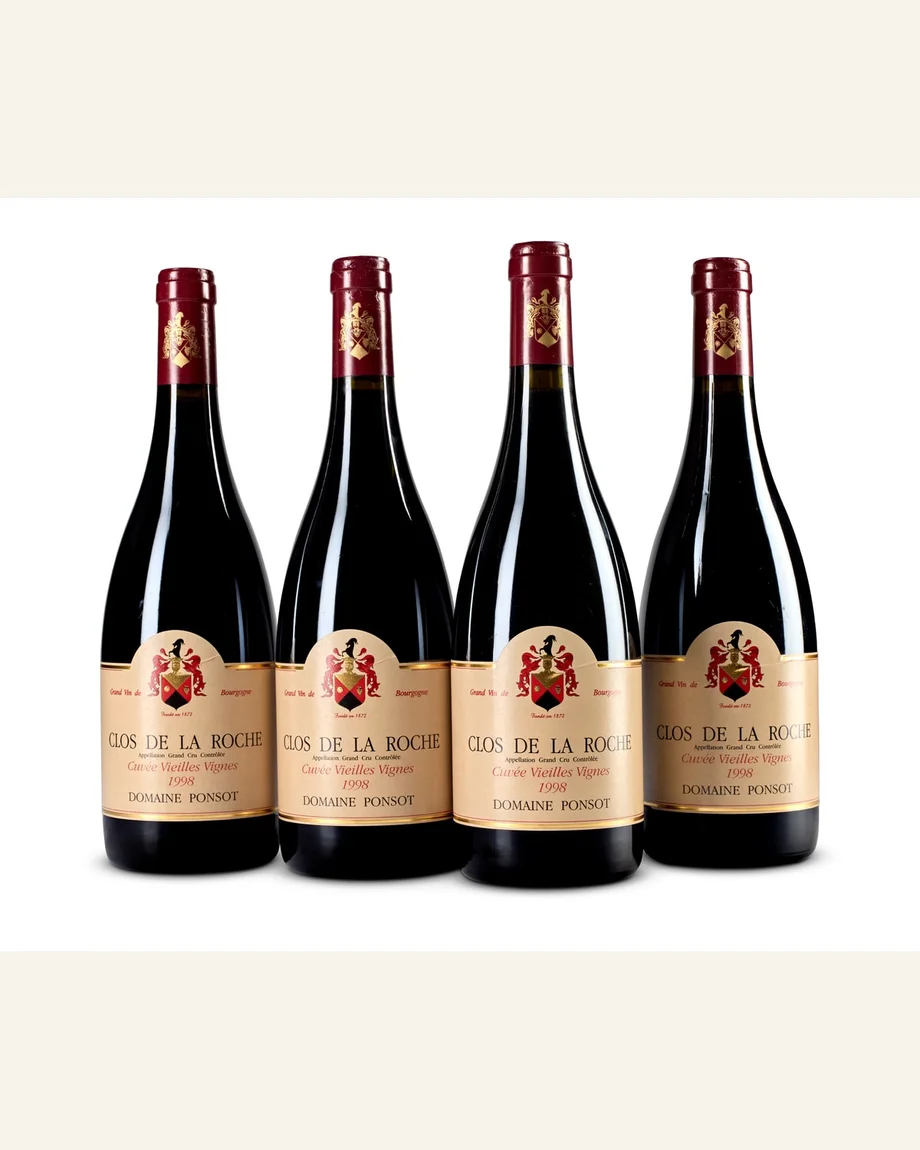 Ponsot Clos De La Roche Vieilles Vignes岩石园老藤(莫雷圣丹尼特级田)酒标与酒瓶图片