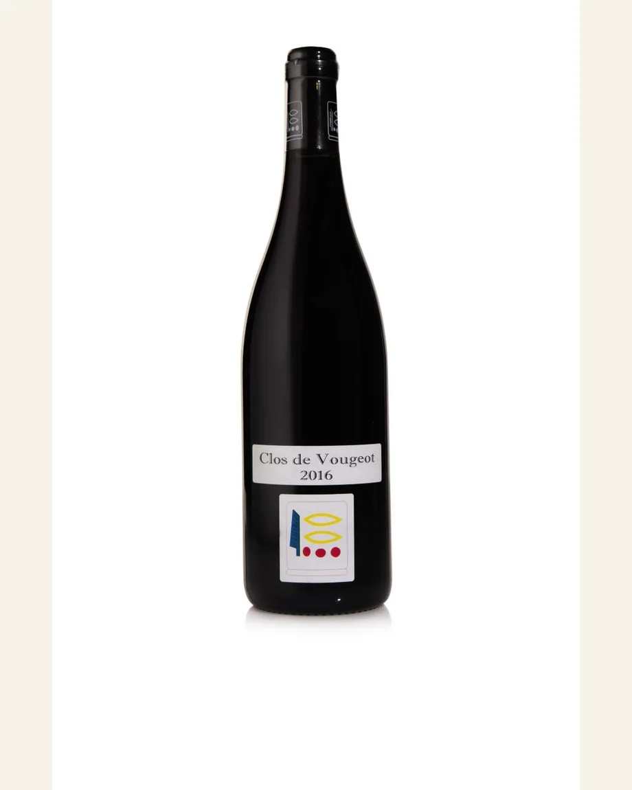 Prieure Roch Clos Vougeot伏旧园酒标与酒瓶图片
