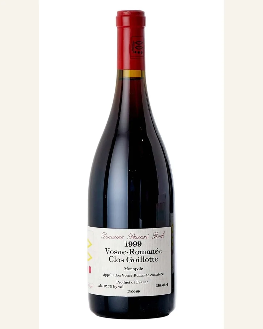 Prieure Roch Vosne Romanee Le Clos Goillotte / 瓜露特级园酒标与酒瓶图片