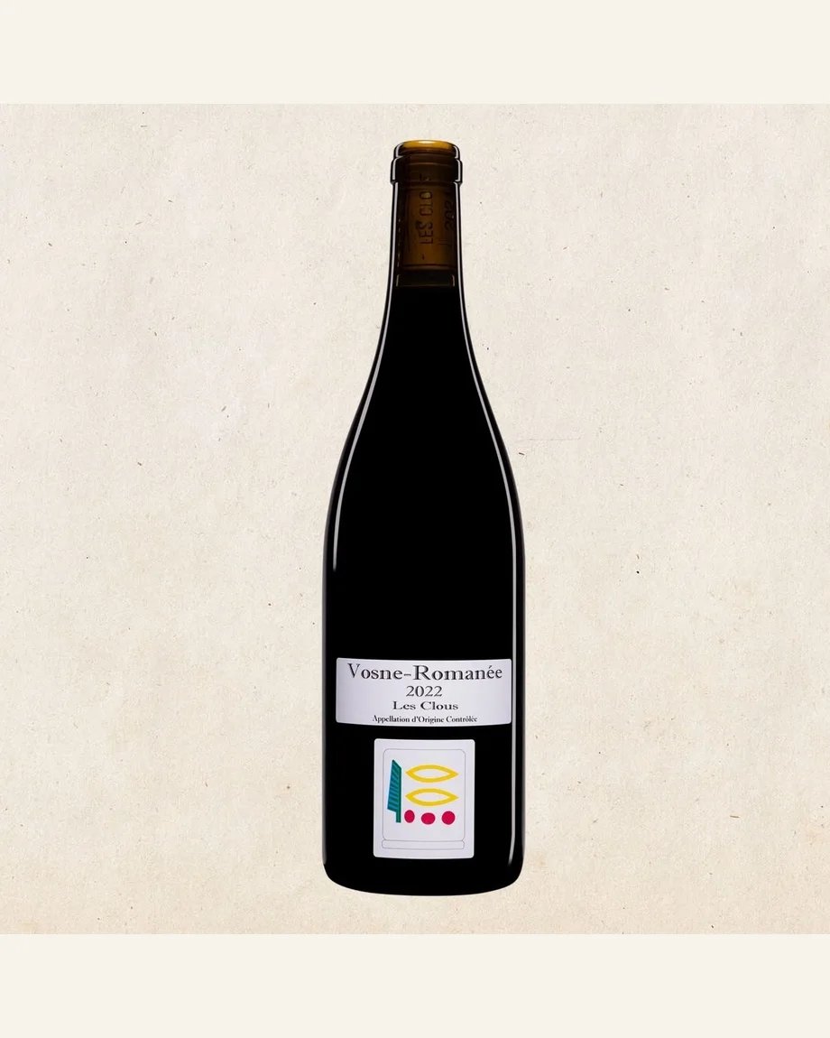 Prieure Roch Vosne Romanee Les Clous沃恩罗曼尼克卢园村级酒标与酒瓶图片