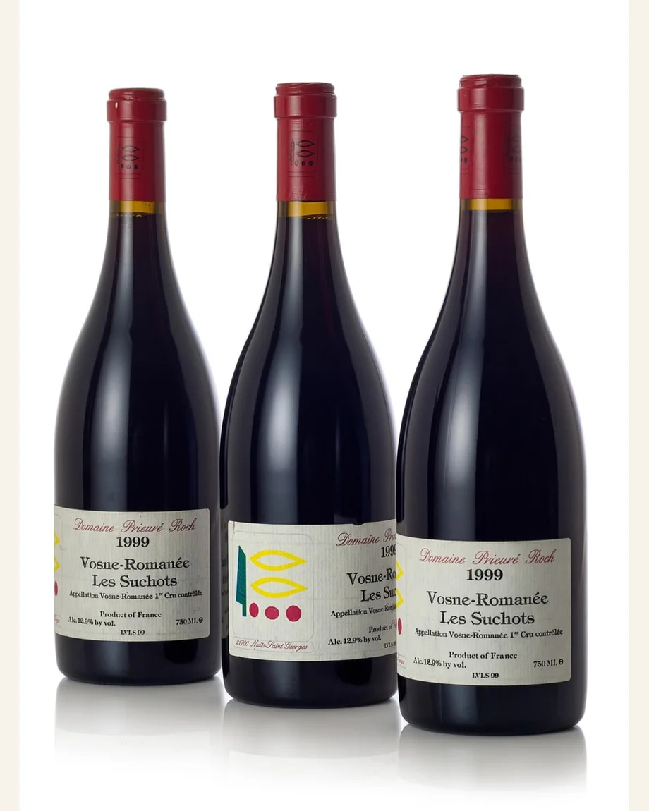 Prieure Roch Vosne Romanee Les Suchots沃恩罗曼尼苏格一级园酒标与酒瓶图片