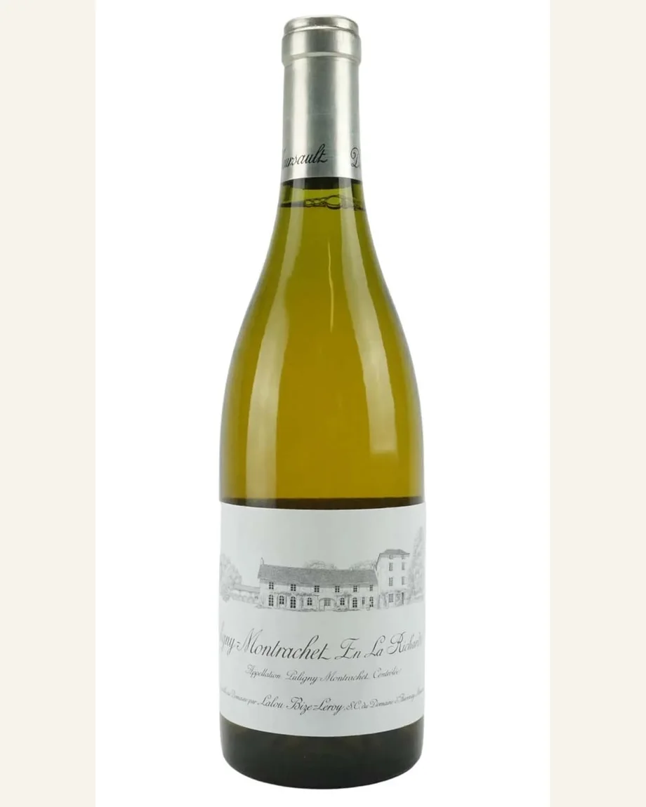 Puligny Montrachet En La Richarde普里尼蒙哈谢理查德子园酒标与酒瓶图片