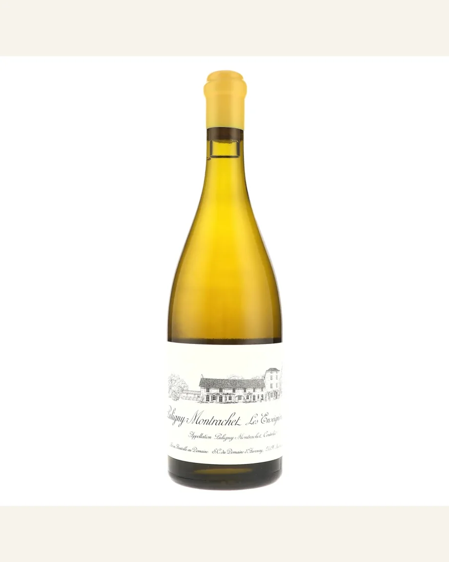 Puligny Montrachet Les Enseigneres普里尼蒙哈谢昂涅尔一级田酒标与酒瓶图片