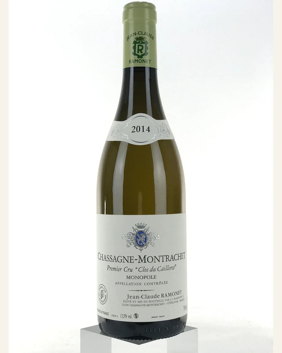 Ramonet Noel Chassagne Montrachet Les Caillerets酒标与酒瓶图片