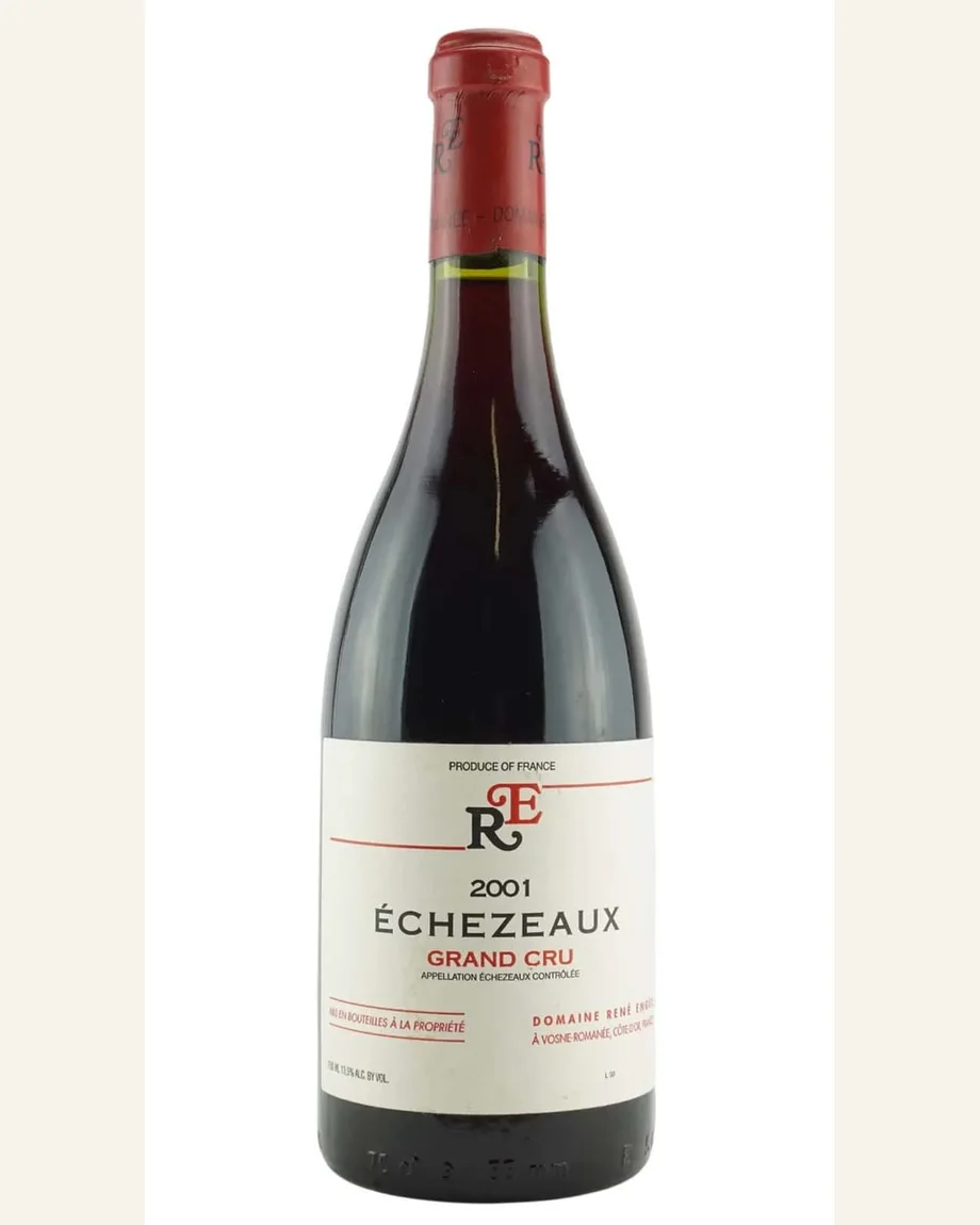 Rene Engel Echezeaux伊瑟索酒标与酒瓶图片