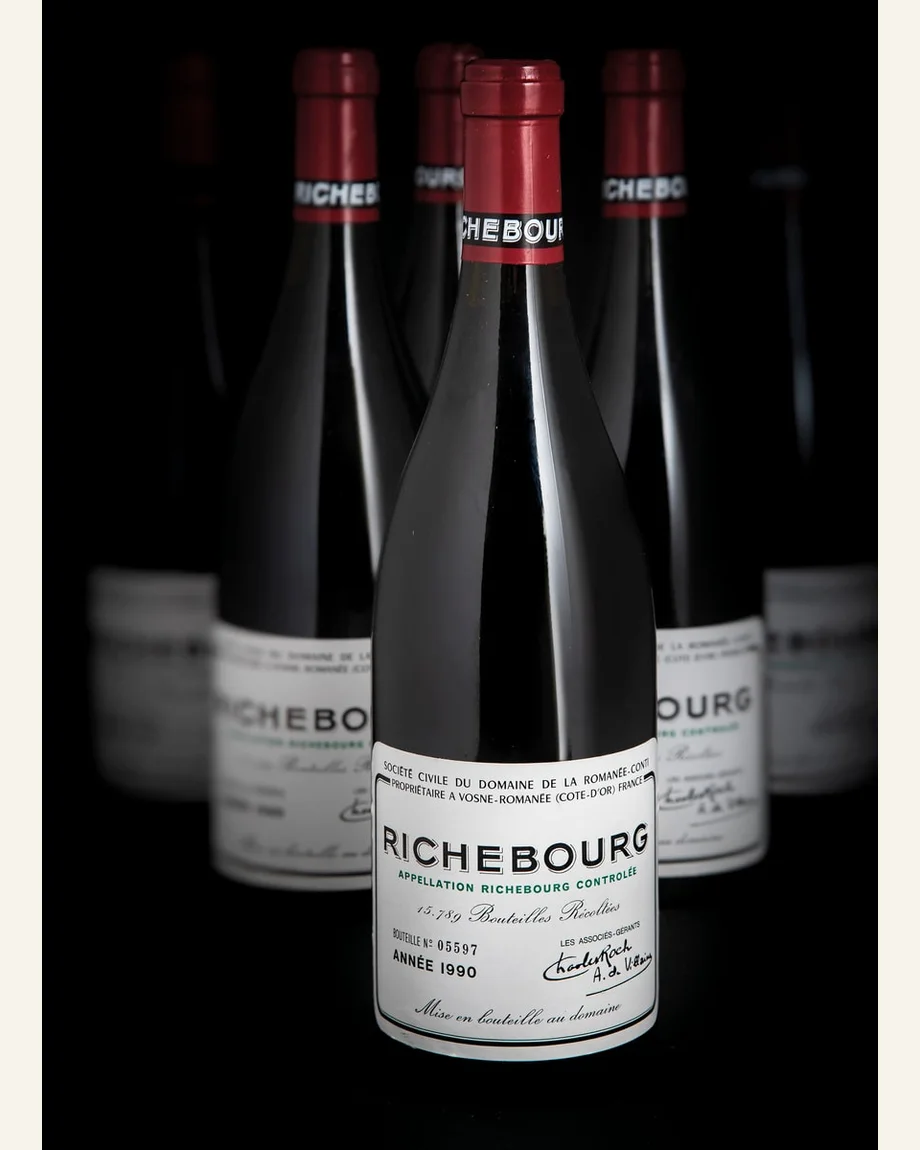李奇堡Richebourg酒标与酒瓶图片