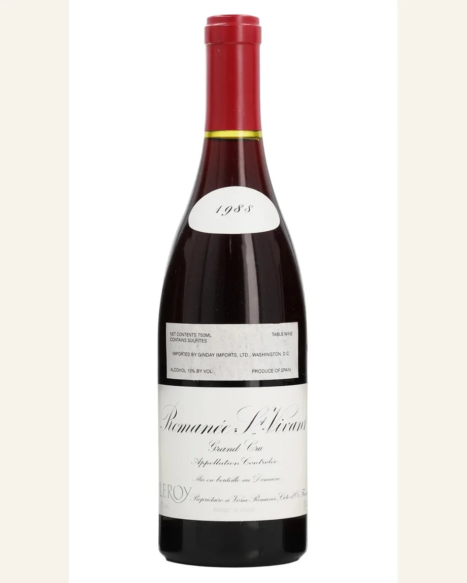 Romanee Saint Vivant圣维旺酒标与酒瓶图片