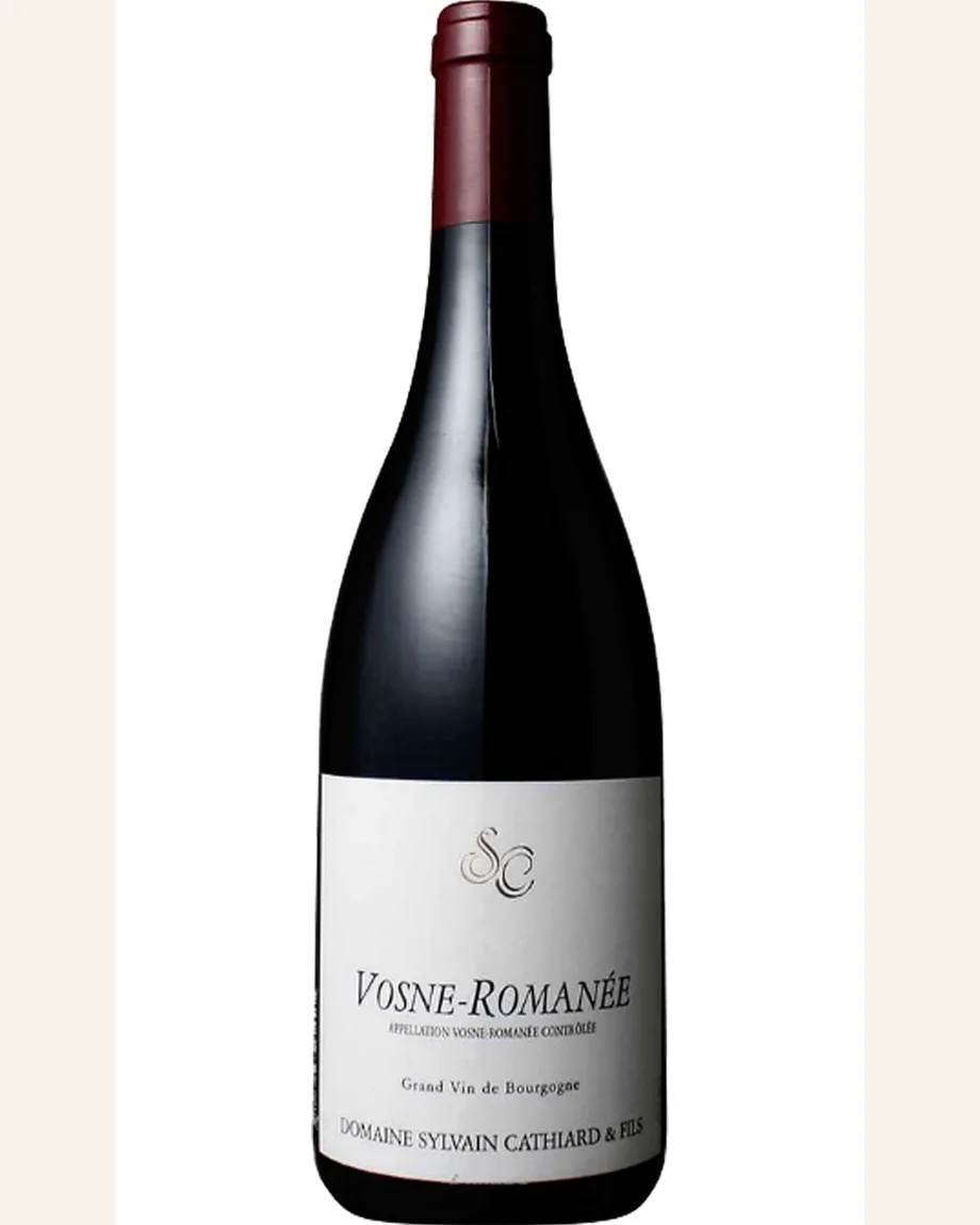 Sylvain Cathiard Vosne Romanee沃恩罗曼尼村级酒标与酒瓶图片